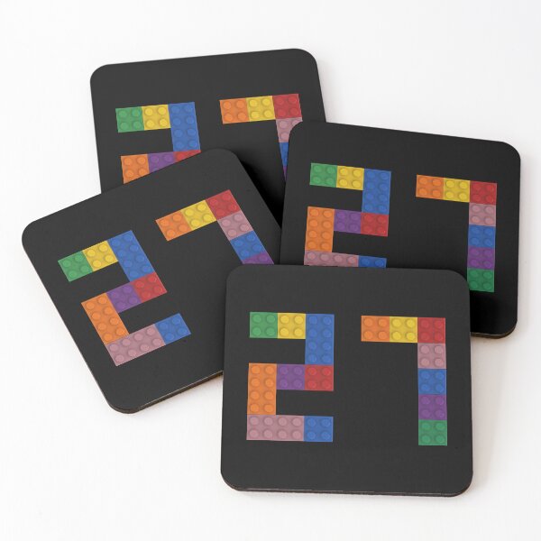Item preview, 27 numbering made of bricks designed and sold by Brickification.