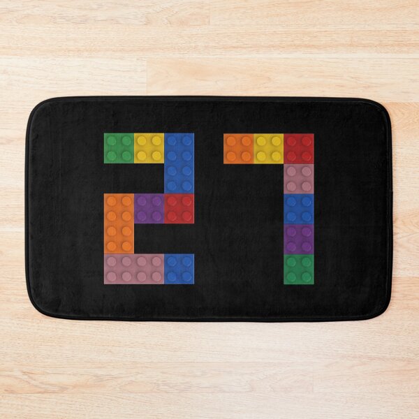 Item preview, 27 numbering made of bricks designed and sold by Brickification.