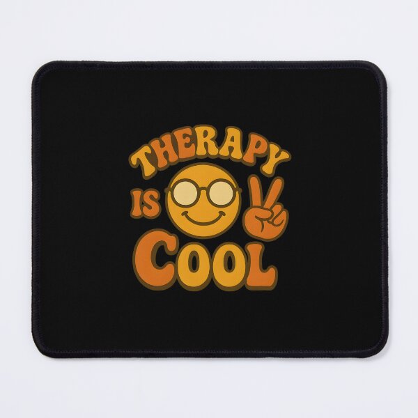 Item preview, mental health therapist Therapy Is Cool designed and sold by Uglyandcute.