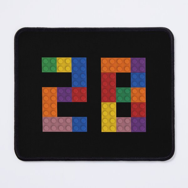 Item preview, 28 numbering made of bricks designed and sold by Brickification.