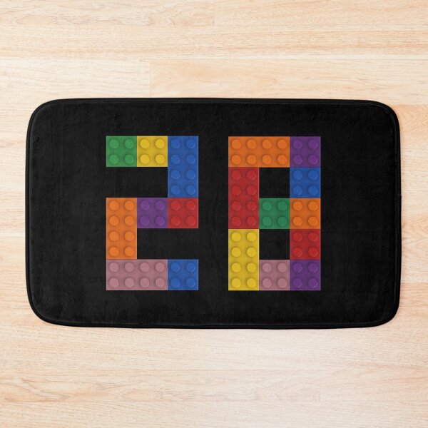 Item preview, 28 numbering made of bricks designed and sold by Brickification.
