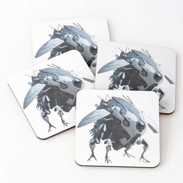 Item preview, Copy of AntRacer – Robotic Ant Design – Mecha ant Insect Sticker designed and sold by Vibranta Studio.