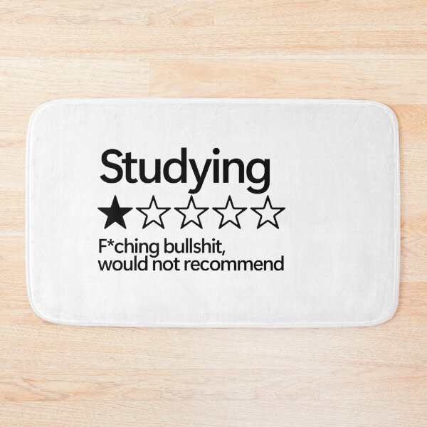 Item preview, Studying Would Not Recommend designed and sold by shitpostee.