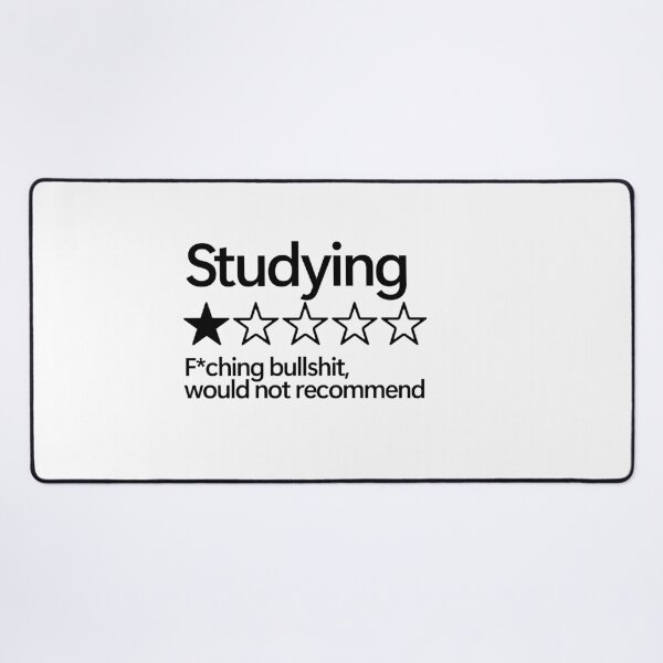 Item preview, Studying Would Not Recommend designed and sold by shitpostee.