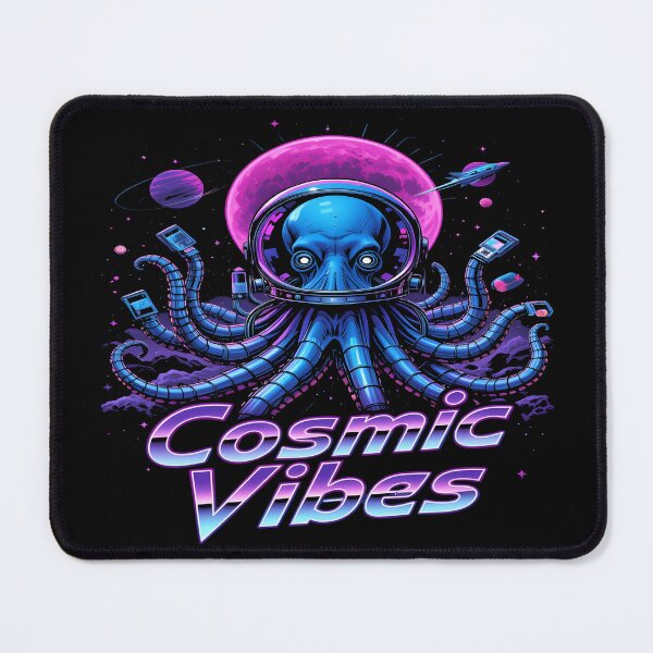 Item preview, Cosmic Vibes Retro Space Octopus Astronaut designed and sold by IvayloUzunov.