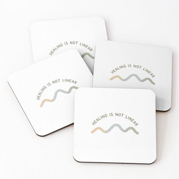 Item preview, mental health therapist Healing is not linear designed and sold by Uglyandcute.