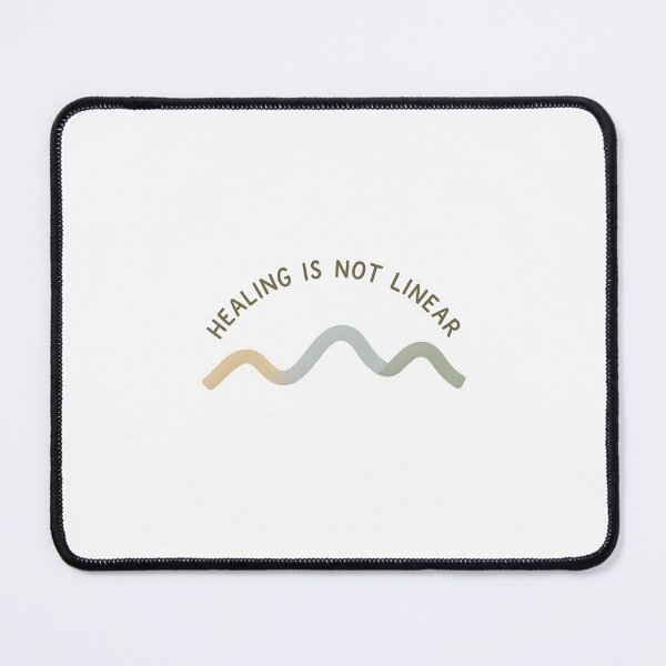 Item preview, mental health therapist Healing is not linear designed and sold by Uglyandcute.