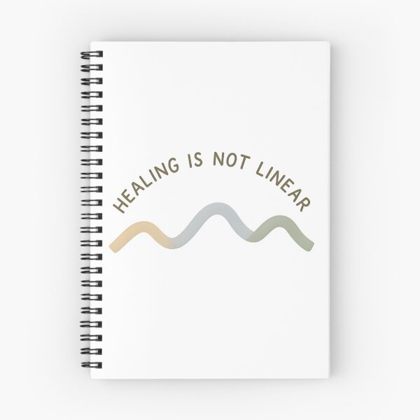 Item preview, mental health therapist Healing is not linear designed and sold by Uglyandcute.