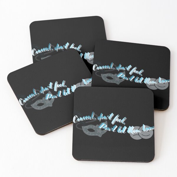 Item preview, Conceal, Don’t Feel, Don’t Let Them Know – Relatable Emotional Quote Sticker & T-Shirt designed and sold by Aesthetic St1ckers.