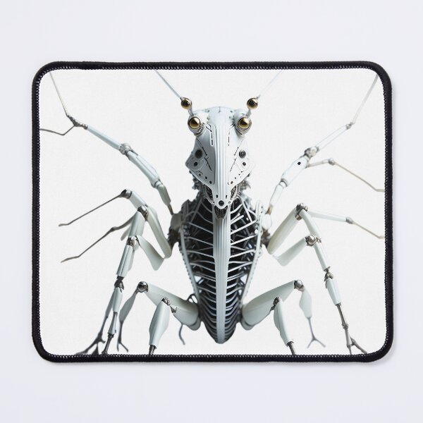Item preview, Nano Cricket – Robotic Grasshopper Design – Futuristic Insect Art designed and sold by Vibranta Studio.