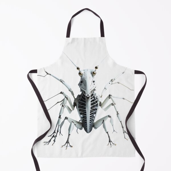 Item preview, Nano Cricket – Robotic Grasshopper Design – Futuristic Insect Art designed and sold by Vibranta Studio.