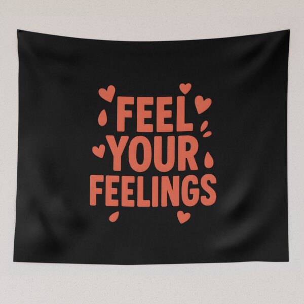Item preview, mental health therapist Feel Your Feelings designed and sold by Uglyandcute.