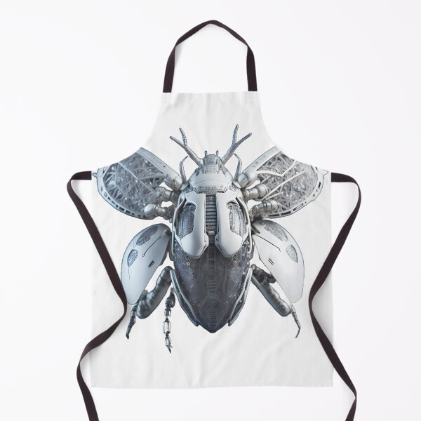 Item preview, Cyber Beetle – Robotic Beetle Art – Mech Insect Sticker or Print designed and sold by Vibranta Studio.