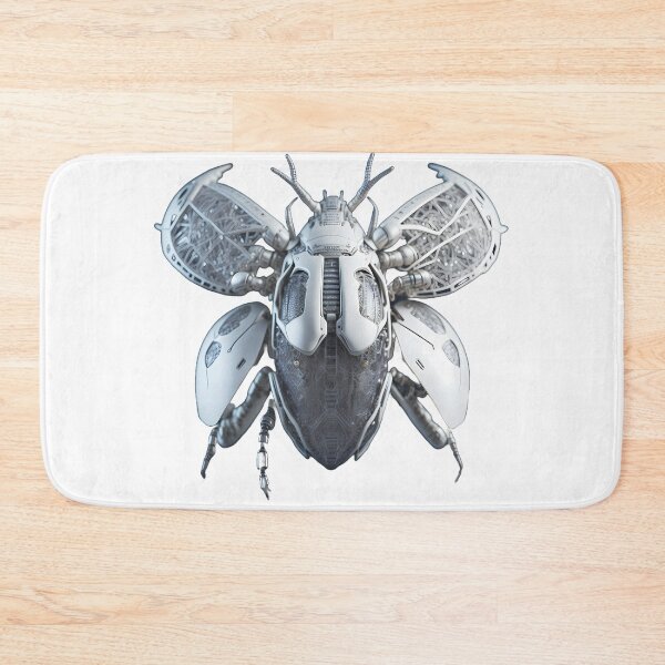 Item preview, Cyber Beetle – Robotic Beetle Art – Mech Insect Sticker or Print designed and sold by Vibranta Studio.