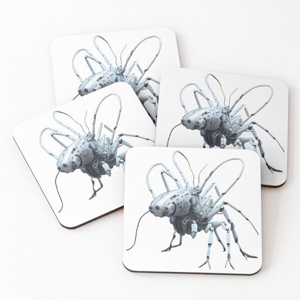 Item preview, Mecha Mosquito – Cybernetic Insect Art – Robotic Bug Design designed and sold by Vibranta Studio.