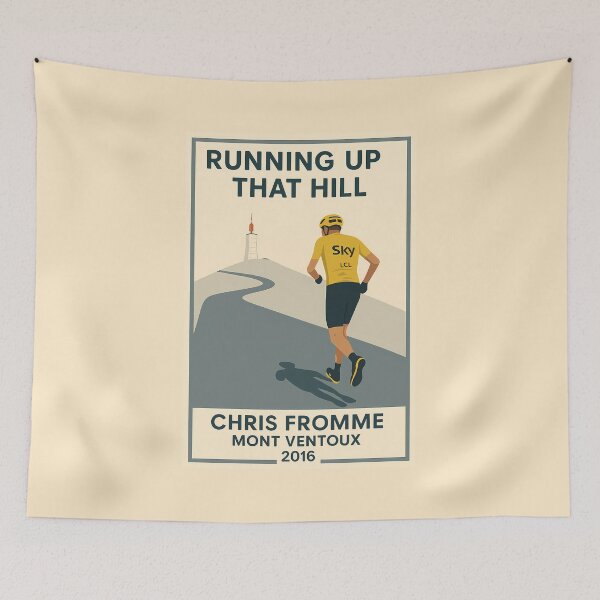 Item preview, Running up Mont Ventoux – Chris Froome 2016 designed and sold by malero-design.