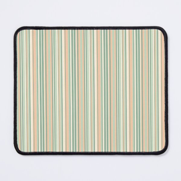 Item preview, Vintage Retro Vertical Stripe Mid Mod Cozy Boho Accent Piece   Mint Green Orange designed and sold by Prints and Lifestyle.