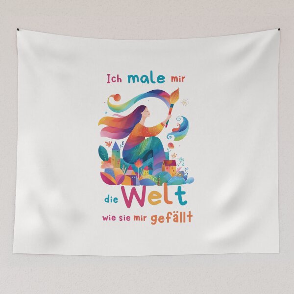 Item preview, I paint the world as I like it designed and sold by creationen-surihs.