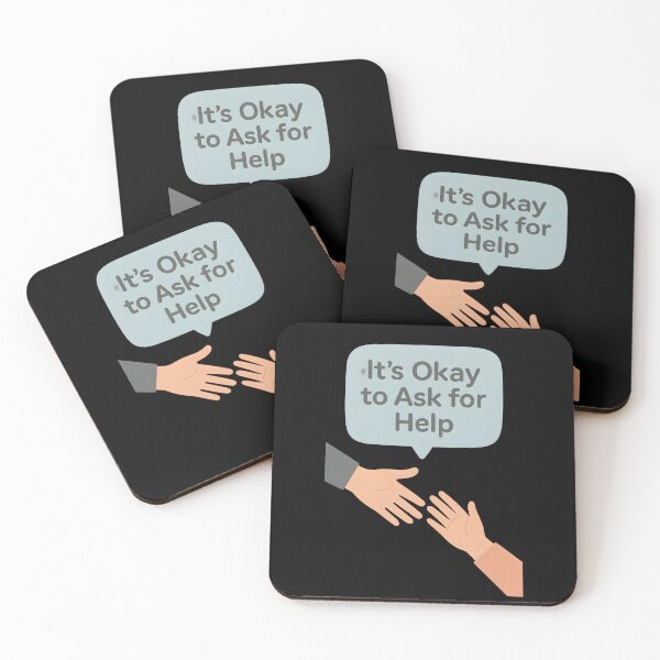 Item preview, mental health therapist It’s Okay to Ask for Help designed and sold by Uglyandcute.