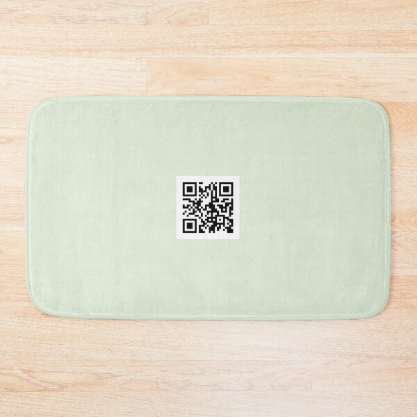 Item preview, Simple Black QR Code on White Background designed and sold by TheWonkyEaselCo.
