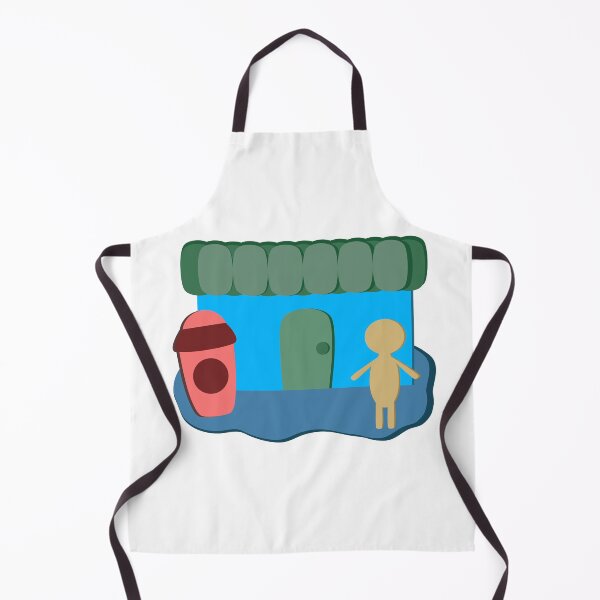 Item preview, Flat cartoon style coffee shop with human figure and takeaway cup designed and sold by Pat-Koon.