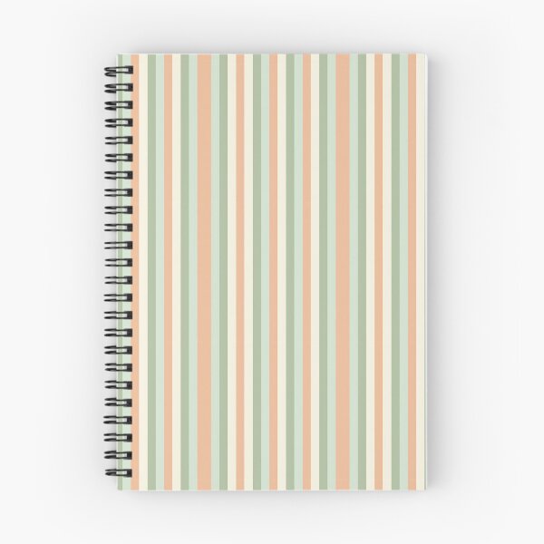 Item preview, Vintage Retro Vertical Stripe Mid Mod Cozy Boho Accent Piece    Mint Green Orange designed and sold by Prints and Lifestyle.