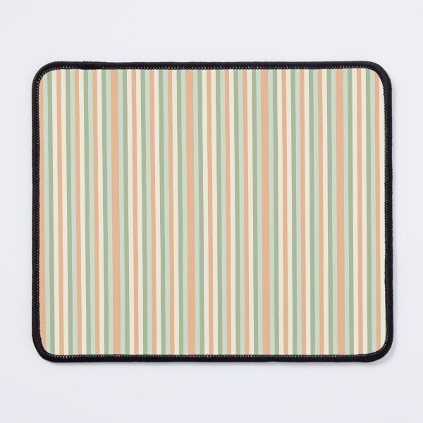 Item preview, Vintage Retro Vertical Stripe Mid Mod Cozy Boho Accent Piece    Mint Green Orange designed and sold by Prints and Lifestyle.