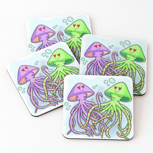 Item preview, Jellyfishes in love ?  designed and sold by Gigishopping.