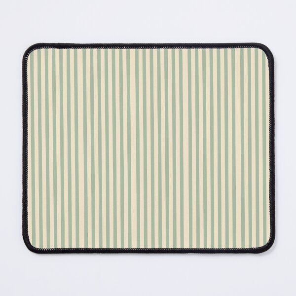Item preview, Vintage Retro Vertical Stripe Mid Mod Cozy Boho Accent Piece     Mint Green Cream designed and sold by Prints and Lifestyle.
