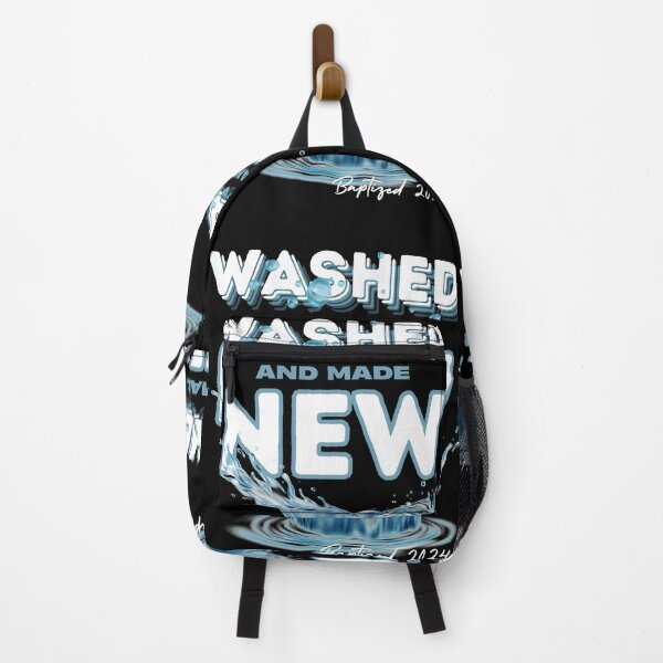 Item preview, Washed And Made New - Water Baptism Christian Faith designed and sold by Infinite Inspirations.