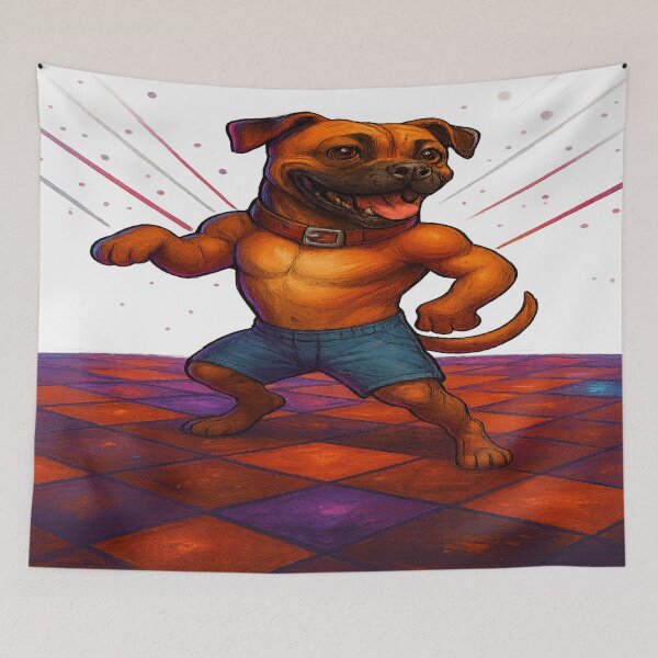 Item preview, Dancing Gryf on the Disco Floor designed and sold by GryfStyle.