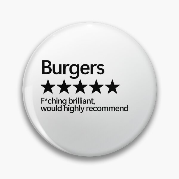 Item preview, Burgers Would Highly Recommend designed and sold by shitpostee.