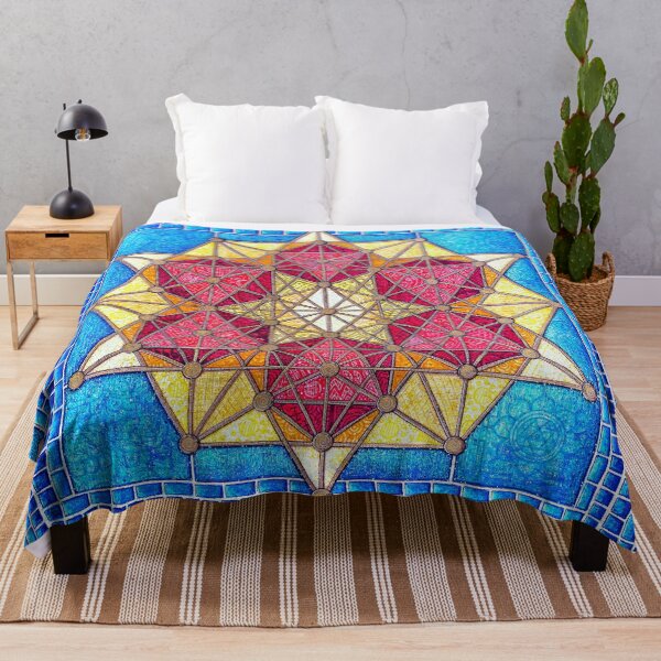 Item preview, Portal of Balance: 64 Tetrahedron Sacred Geometry Divine Masculine Art designed and sold by kpalana.