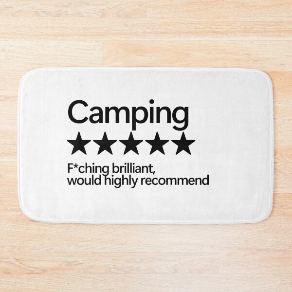 Item preview, Camping Would Highly Recommend designed and sold by shitpostee.