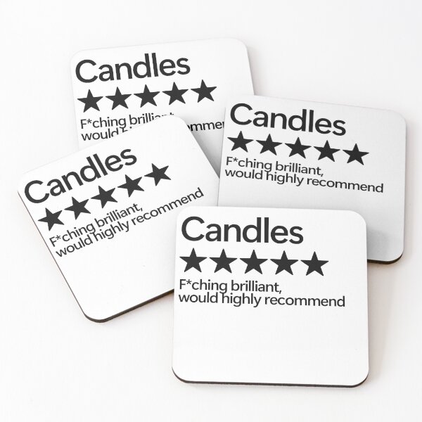 Item preview, Candles Would Highly Recommend designed and sold by shitpostee.