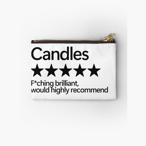 Item preview, Candles Would Highly Recommend designed and sold by shitpostee.