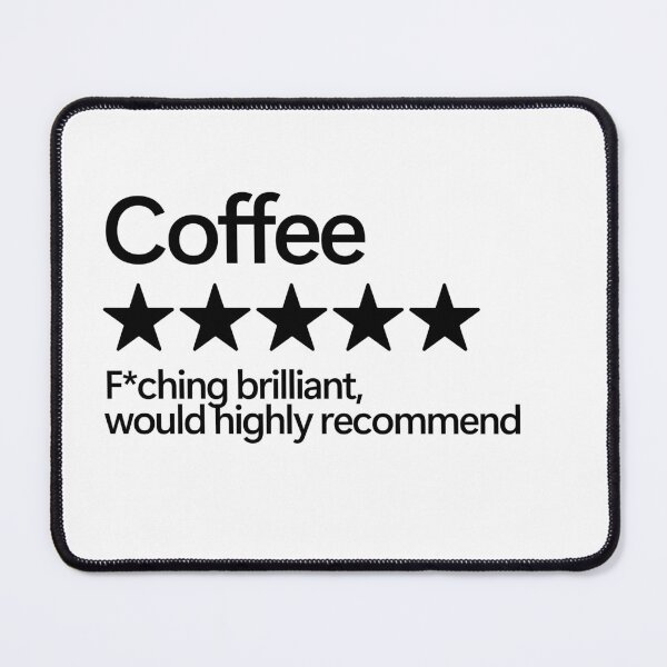 Item preview, Coffee Would Highly Recommend designed and sold by shitpostee.