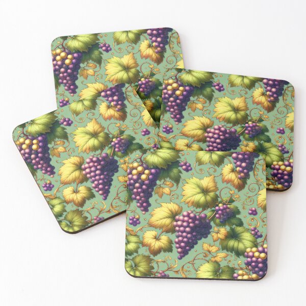 Item preview, Vibrant Grape Pattern designed and sold by Coffee Lifestyle.