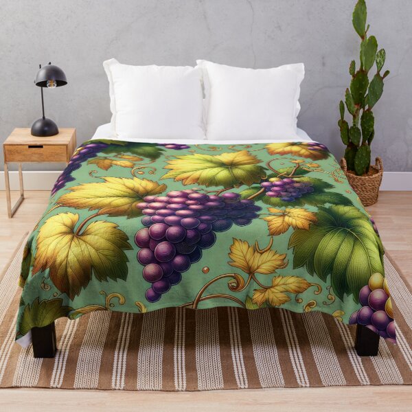Item preview, Vibrant Grape Pattern designed and sold by Coffee Lifestyle.