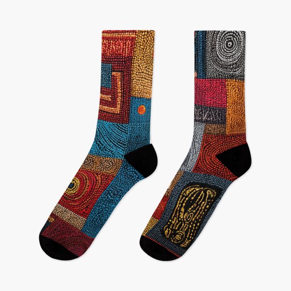 Item preview, Aboriginal Inspired Dot Art - Inspiration From Ancient History designed and sold by GrinGalore.