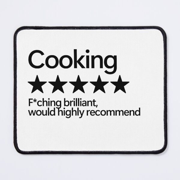 Item preview, Cooking Would Highly Recommend designed and sold by shitpostee.