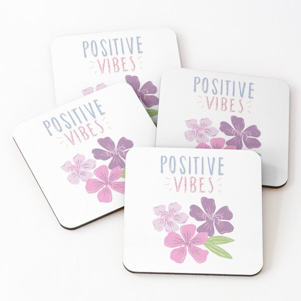 Item preview, Positive Vibes with Pastel Flowers – Uplifting Floral Design designed and sold by GusiaTreasures.
