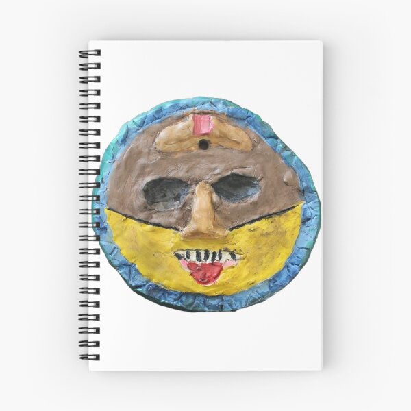 Item preview, Echoes of Ancients: Tatar-Maya Spirit Mask - Bitlek (by my daughter) designed and sold by TATARTVIBES.