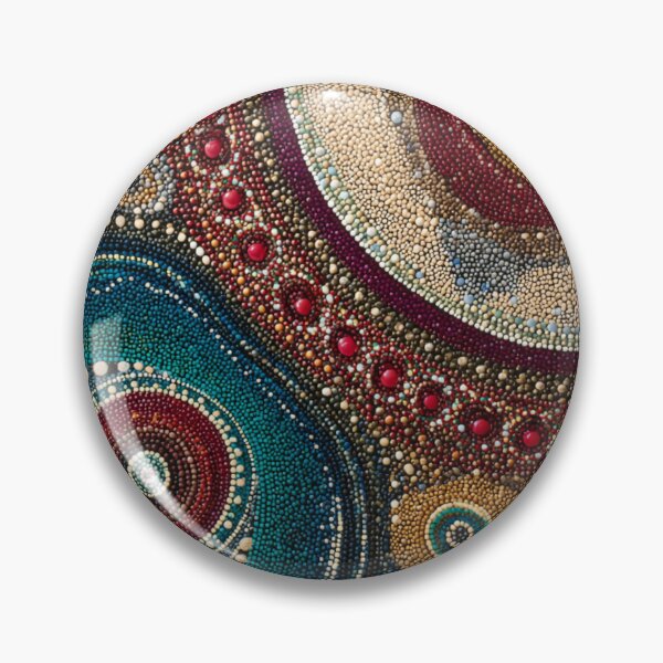 Item preview, Aboriginal Inspired Dot Art - Lake of Inspiration designed and sold by GrinGalore.