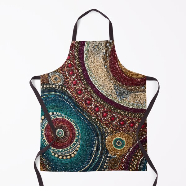 Item preview, Aboriginal Inspired Dot Art - Lake of Inspiration designed and sold by GrinGalore.