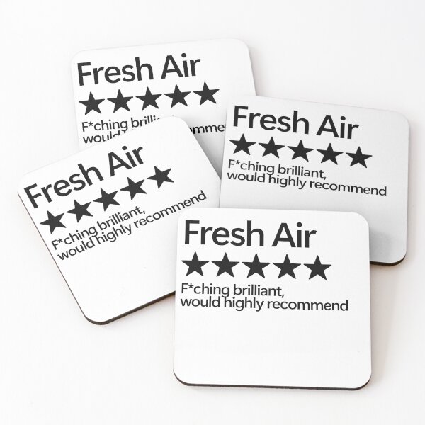 Item preview, Fresh Air Would Highly Recommend designed and sold by shitpostee.