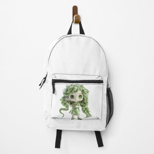 Item preview, Medusa the Gorgon – Baby Greek Monster Girl in Chibi Art designed and sold by GoldenChiArt.