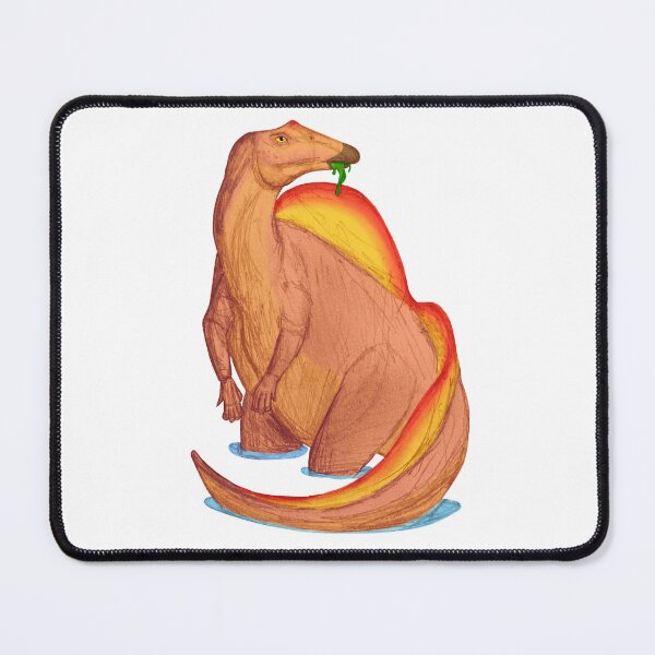 Item preview, Ouranosaurus coloured sketch designed and sold by DoodleSnake58.