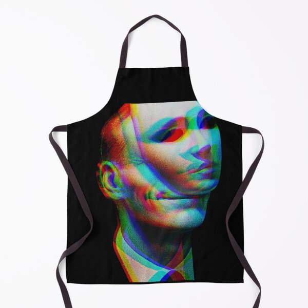 Item preview, Glitched Corporate Mask – Surreal Smiling Man designed and sold by Charisma Enigma.