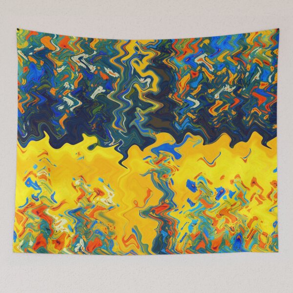 Item preview, Waves of color energy flow designed and sold by Sigtrix.